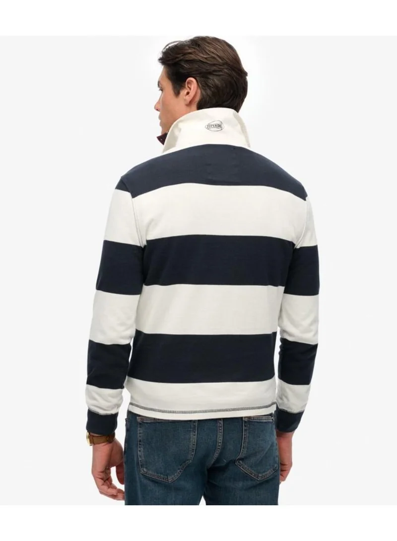 Superdry Vintage Athletic Stripe Rugby Top